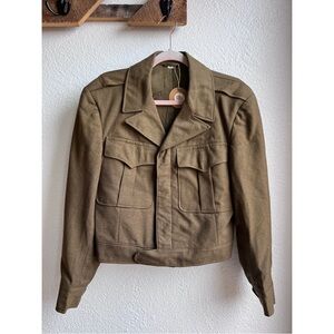 Vintage Army Ike Utility Green Field Jacket 38
S